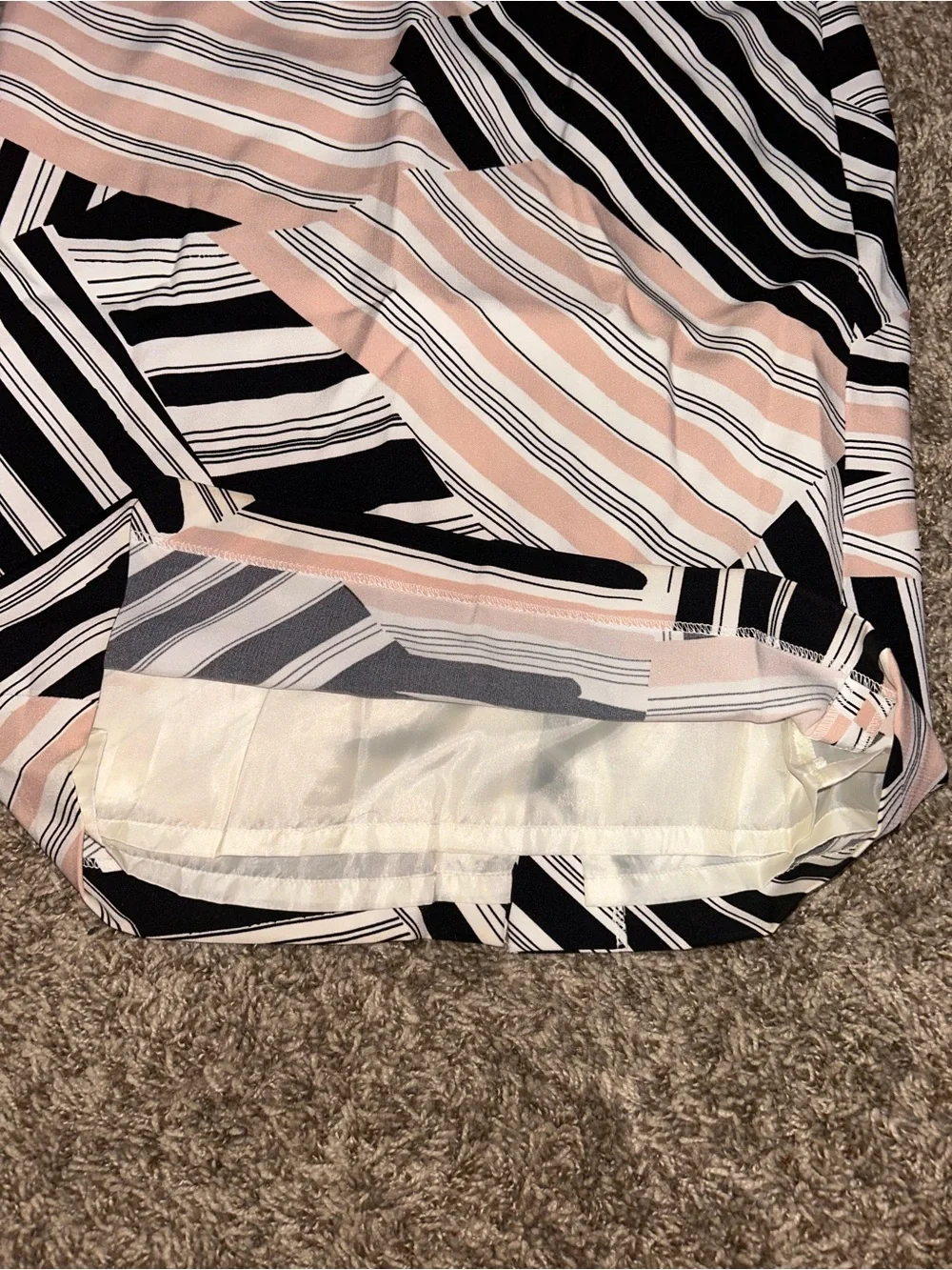 Nine West Women's Printed Pencil Skirt (Shell Multi)